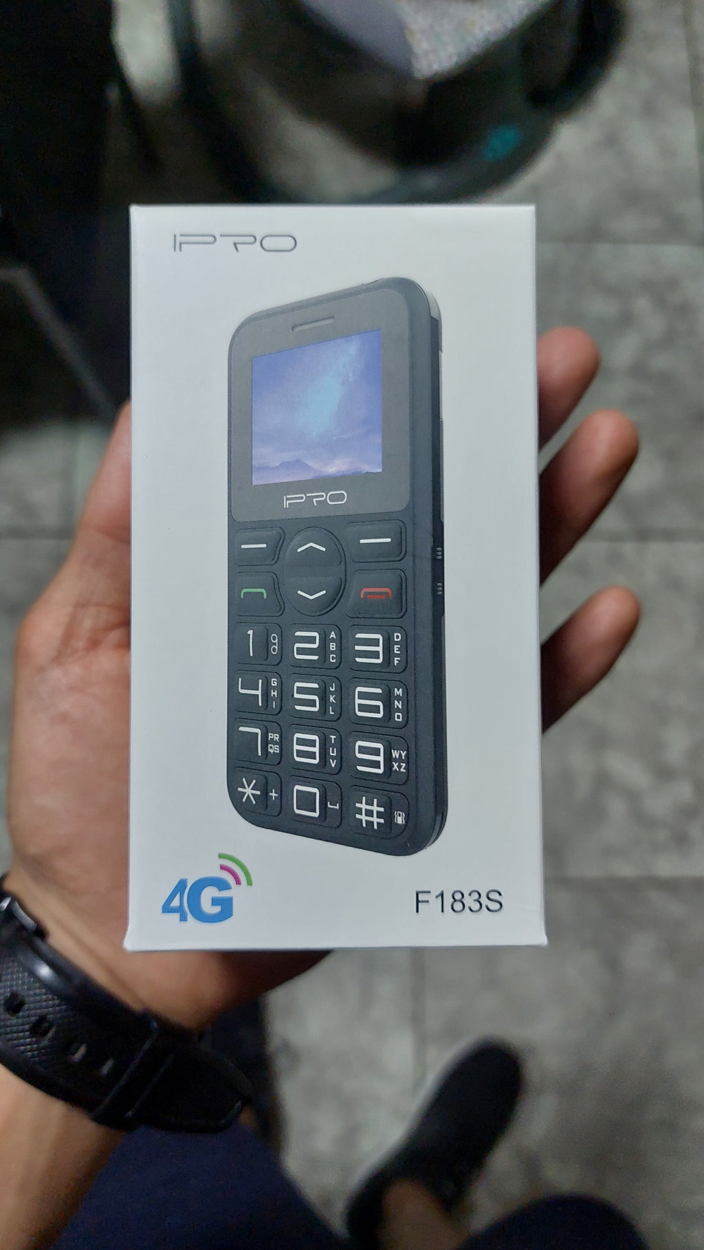 Celular Senior Adulto Mayor IPRO 4G F183S Tercera edad