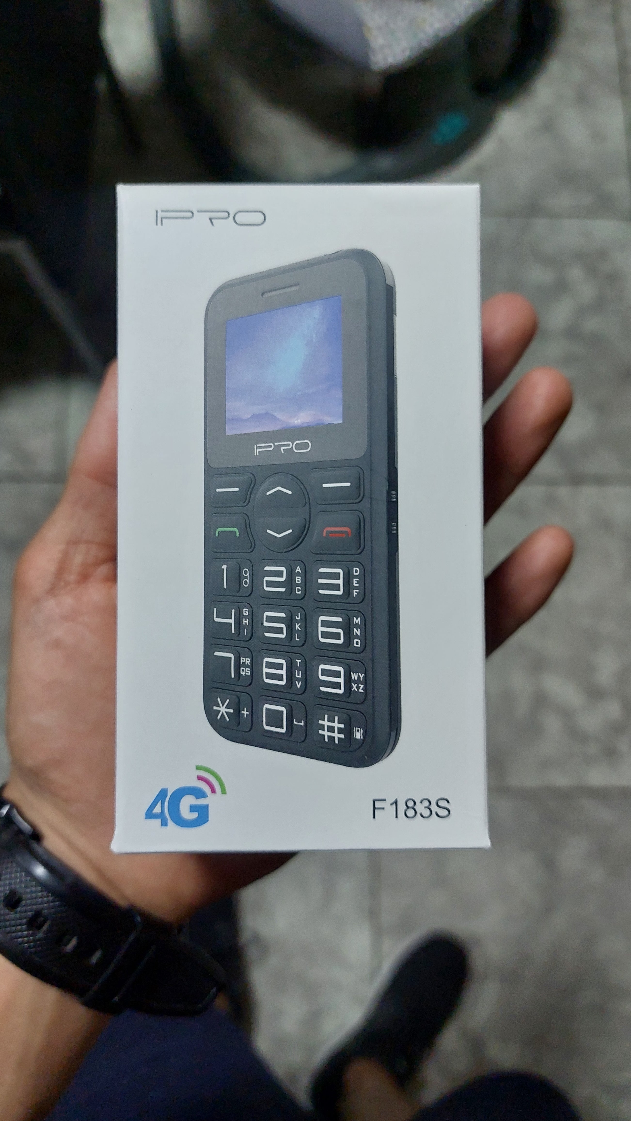 Celular Senior Adulto Mayor IPRO 4G F183S Tercera edad